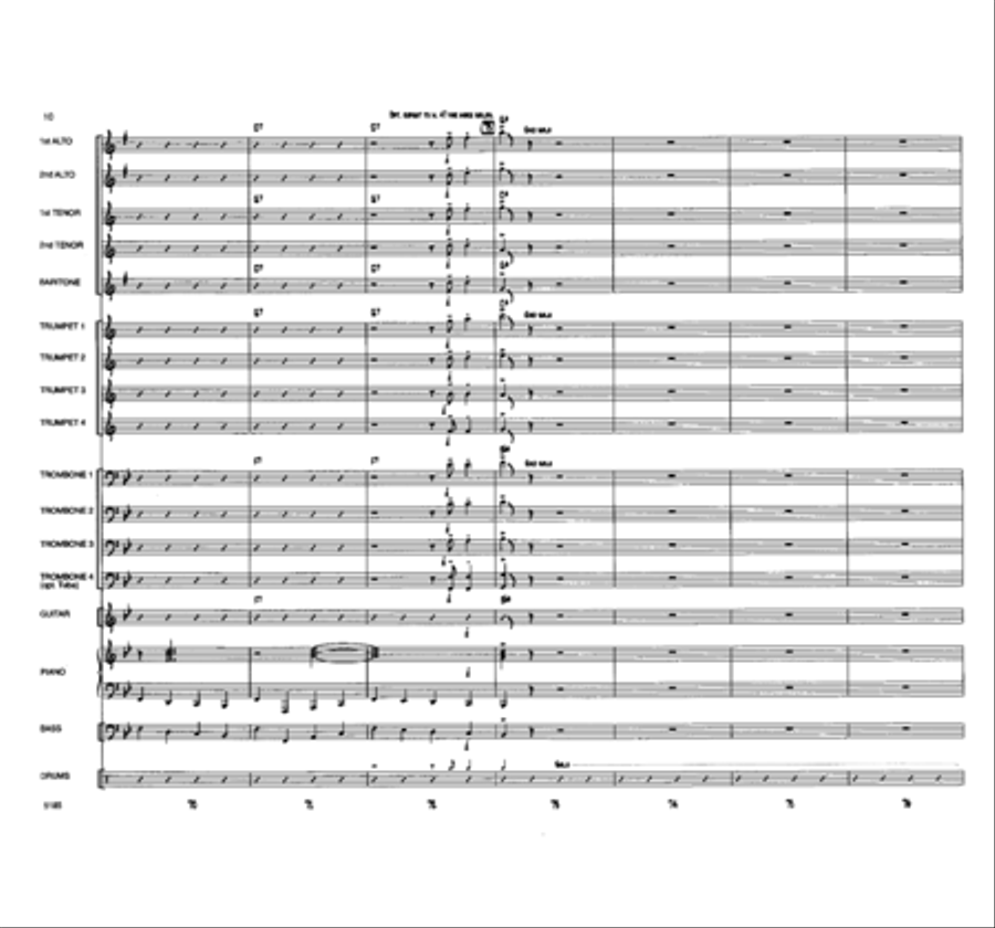 Jambalaya Jane Jazz Ensemble - Sheet Music page 13