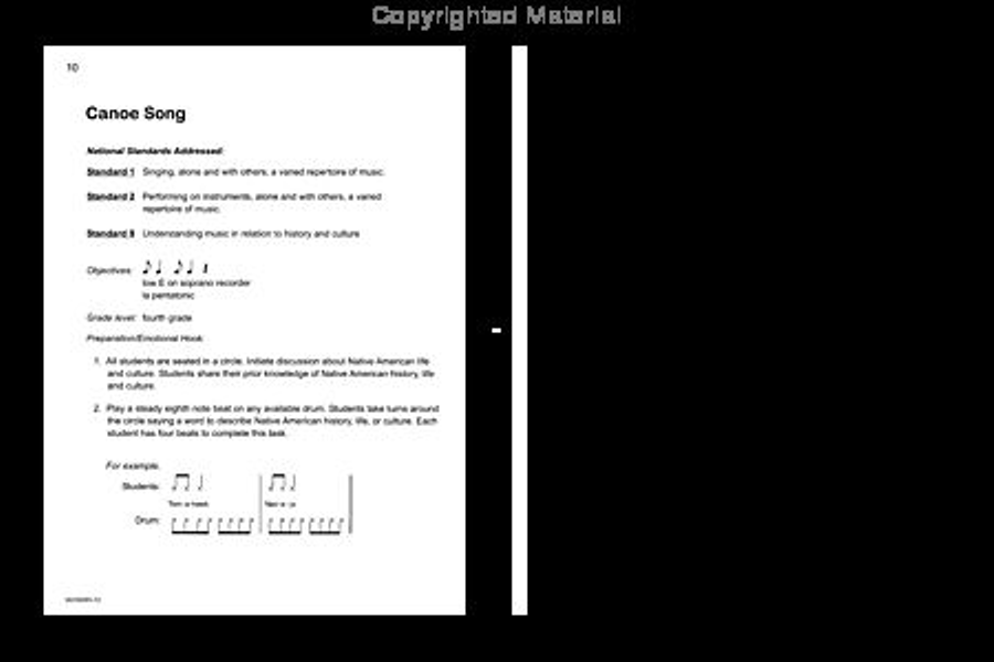 Orff for Everyone: Favorite Folk Songs Unison Choir scores gallery preview page 2