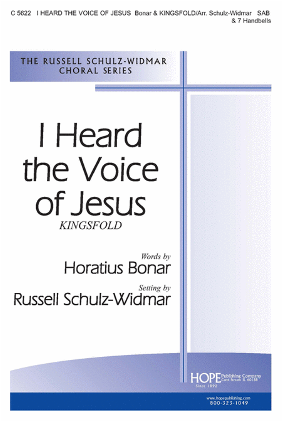 I Heard the Voice of Jesus 3-Part scores gallery preview page 1
