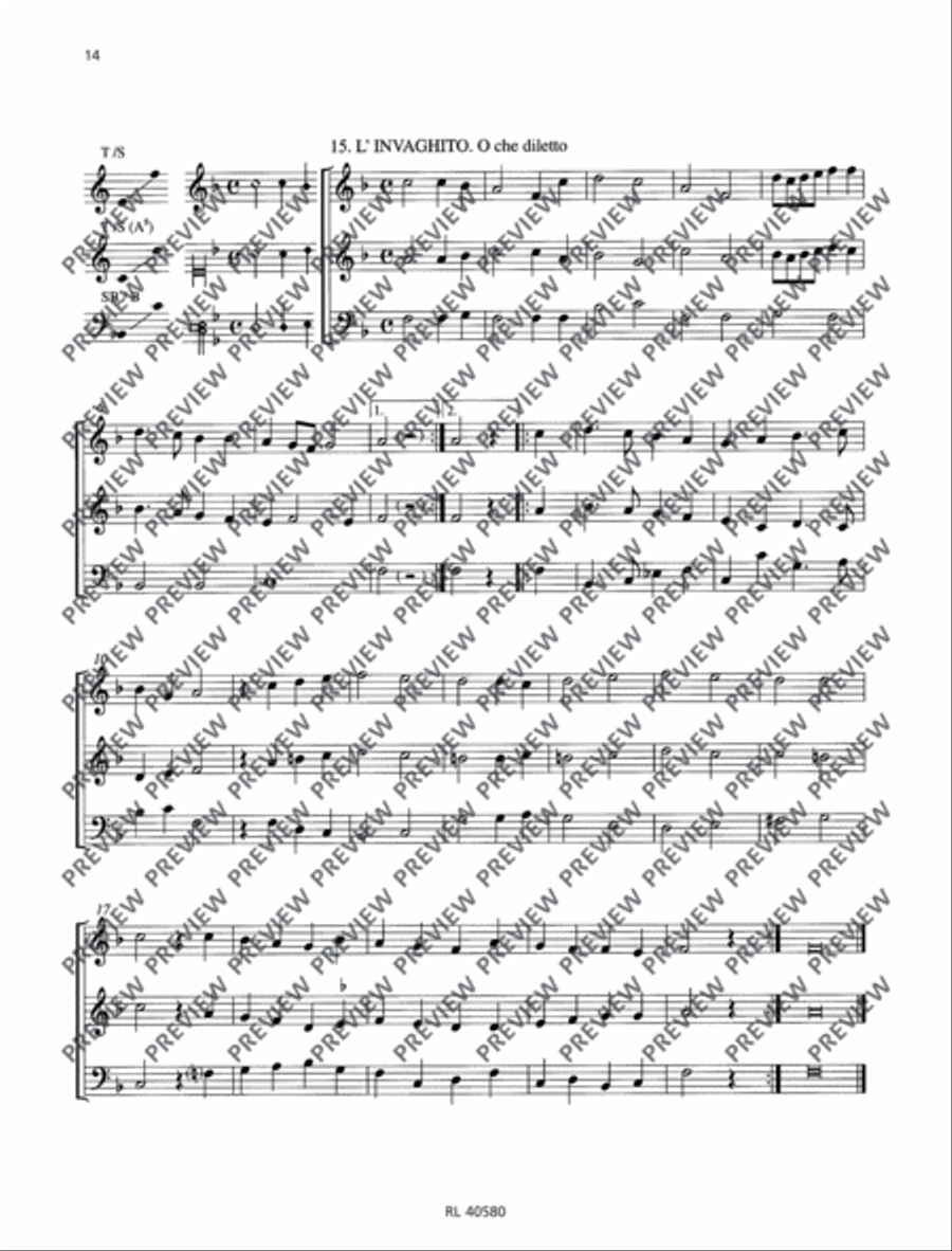 Balletti Balletti Recorder scores gallery preview page 15