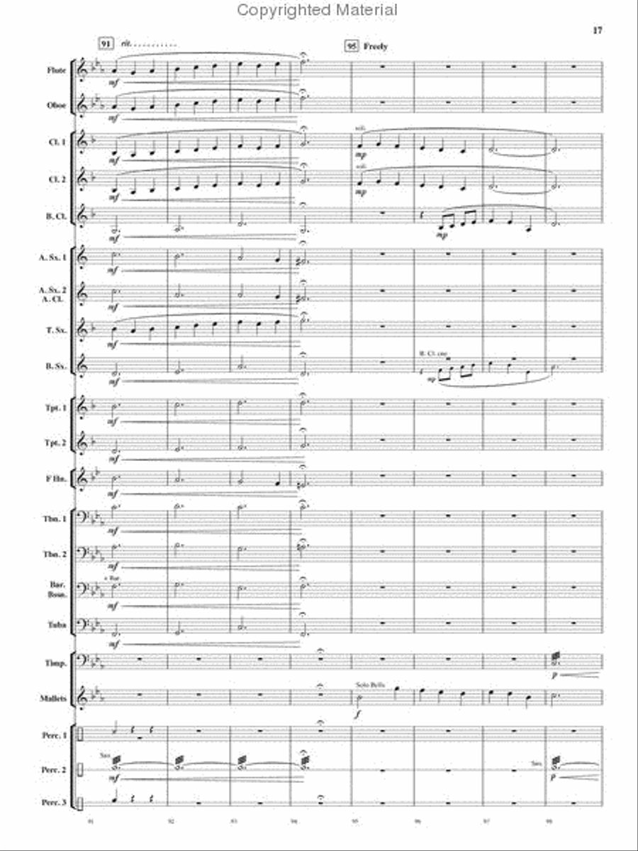 Stargazer Concert Band scores gallery preview page 16