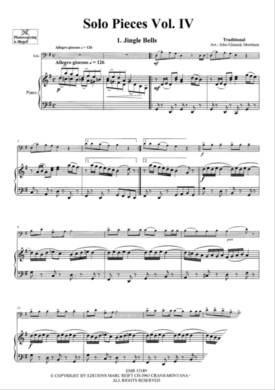 Solo Pieces Vol. 4 Bassoon Solo scores gallery preview page 4