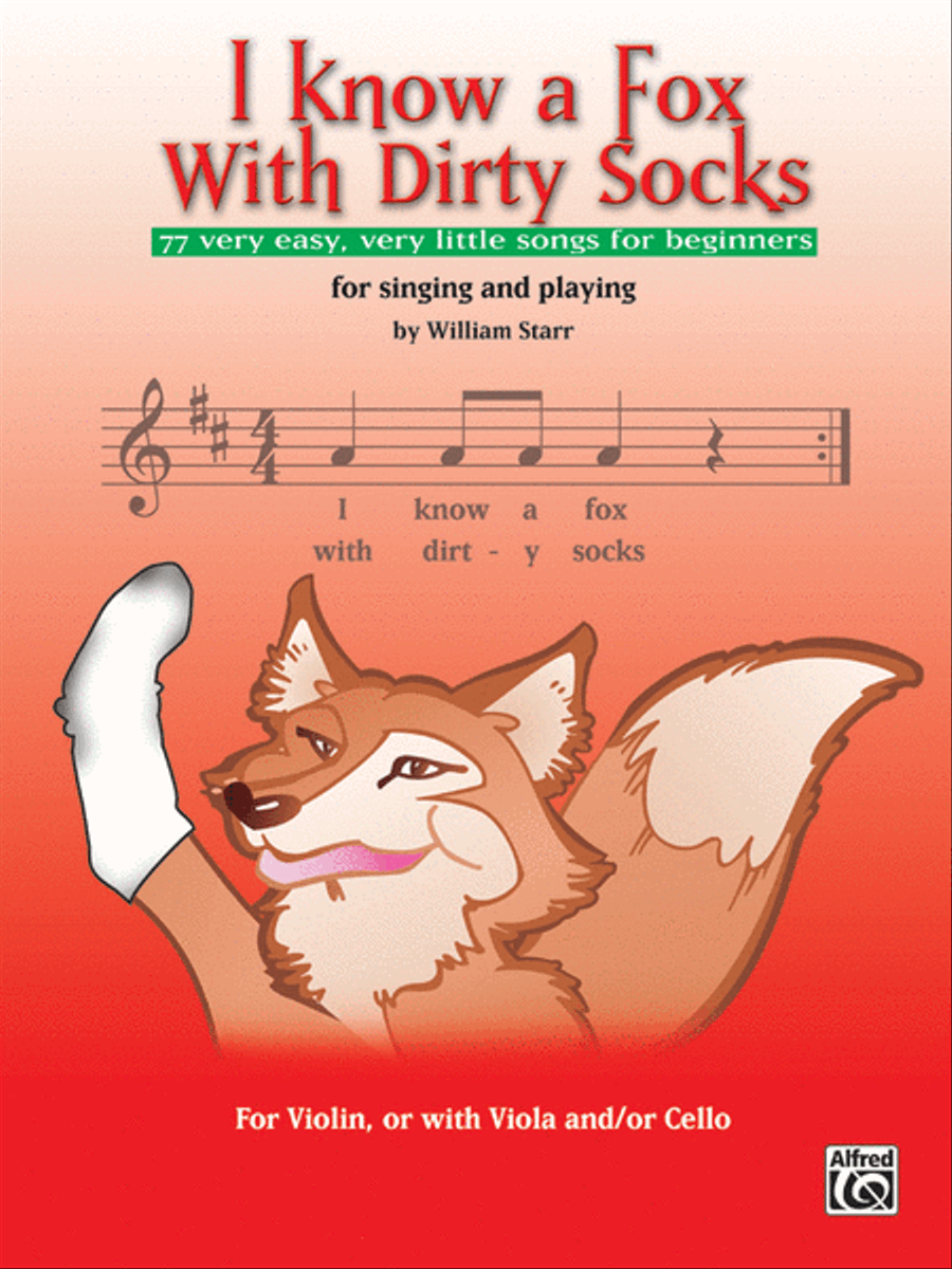 I Know a Fox With Dirty Socks - Violin Violin Solo scores gallery preview page 1