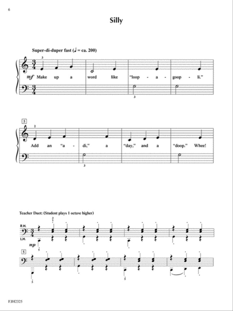 Emoji Etudes Piano Method scores gallery preview page 2