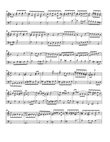 Fugue BWV Anh. 89, C major