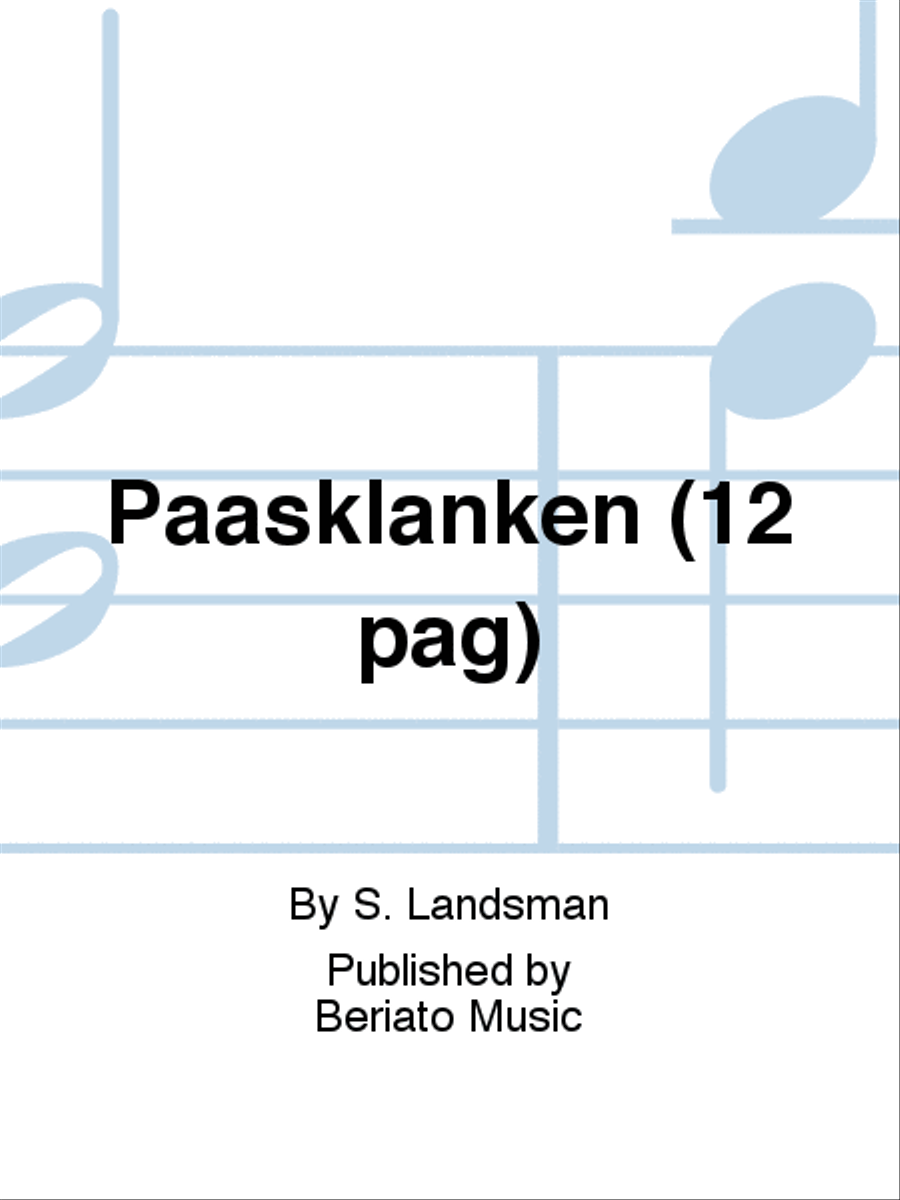 Paasklanken (12 pag)