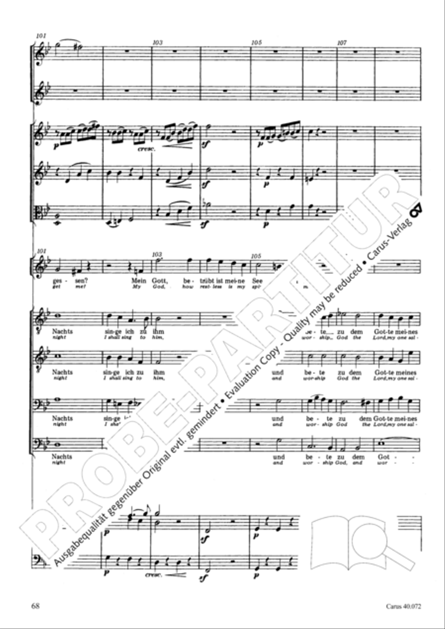 Psalm 42 Psalm 42 4-Part scores gallery preview page 68