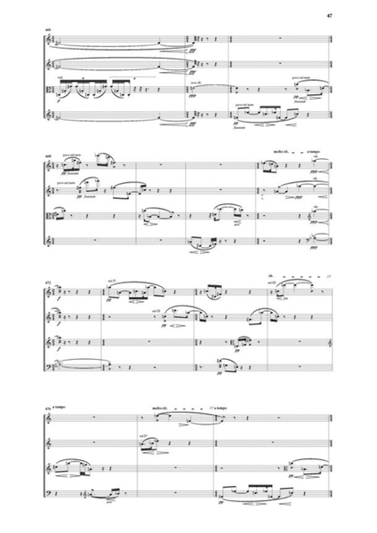 String Quartet No.2 - Perhaps Thus The End String Quartet - Sheet Music
