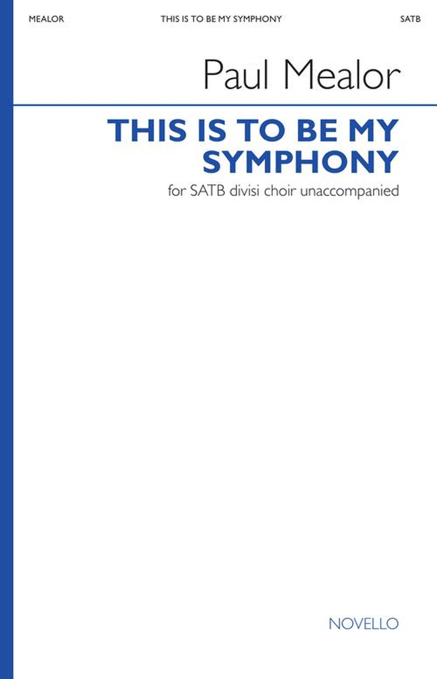 This Is to Be My Symphony Divisi scores gallery preview page 2