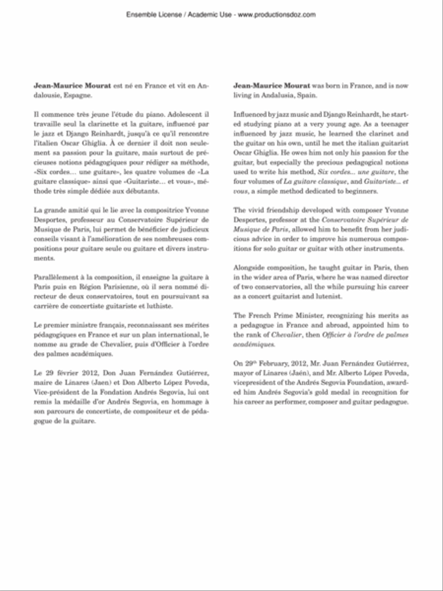Algeciras Flute scores gallery preview page 2
