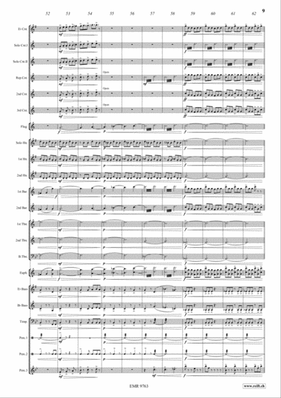 Rise of The Guardians Brass Band scores gallery preview page 10