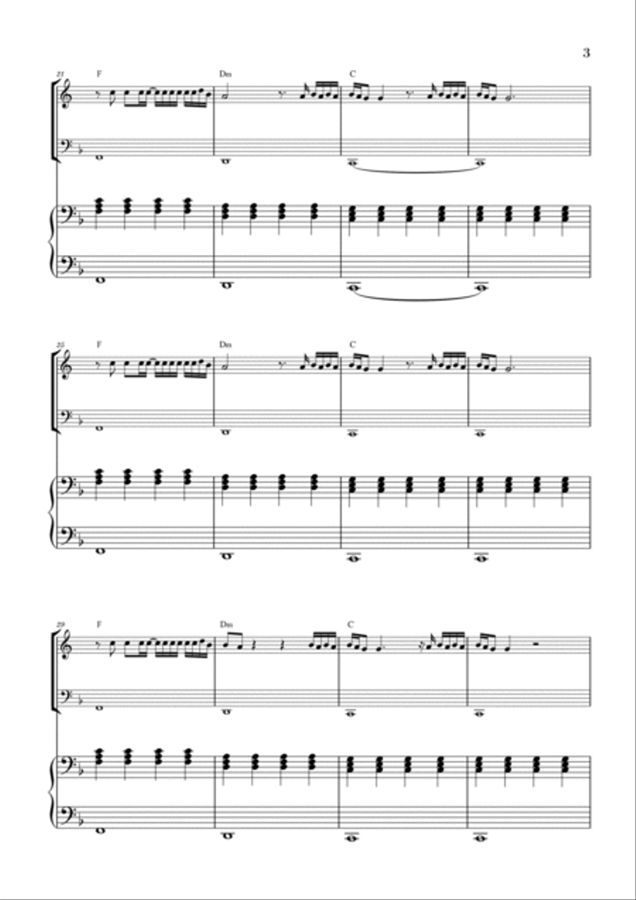 Sign Of The Times Woodwind Duet scores gallery preview page 3