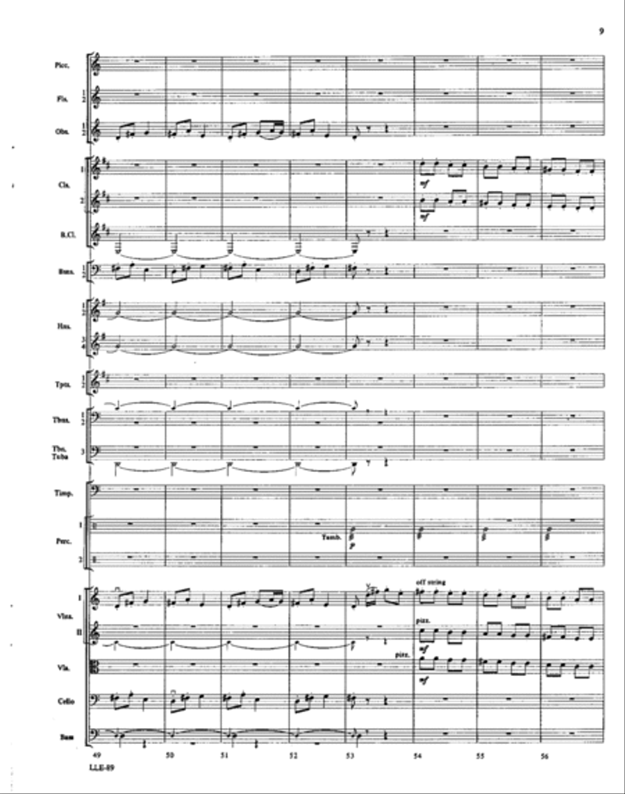 Snow Maiden: Dance of the Tumblers Orchestra scores gallery preview page 8