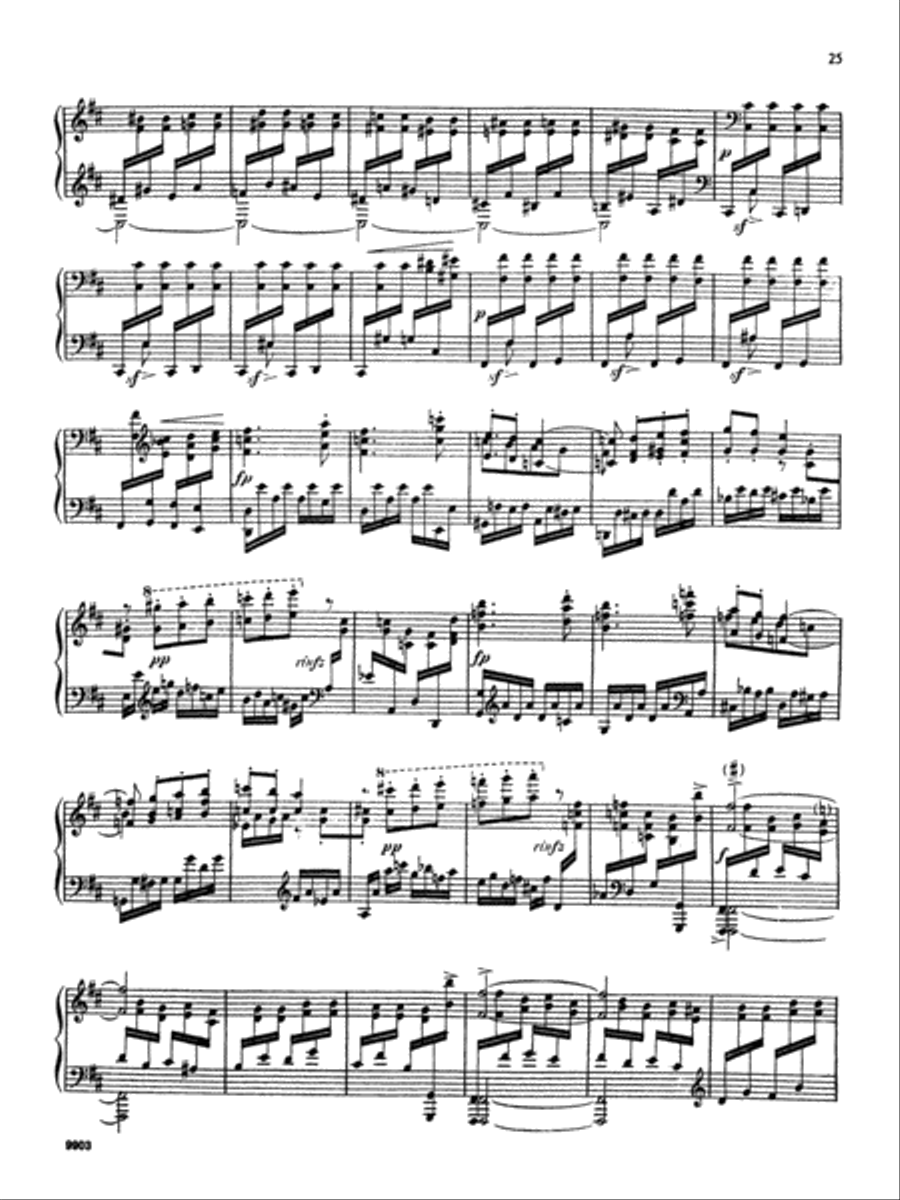 Dukas: Sonata in E flat Minor Piano Solo scores gallery preview page 2