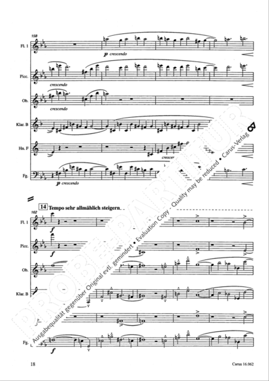 Musik fur sechs Blaser Musik fur sechs Blaser Bassoon scores gallery preview page 21
