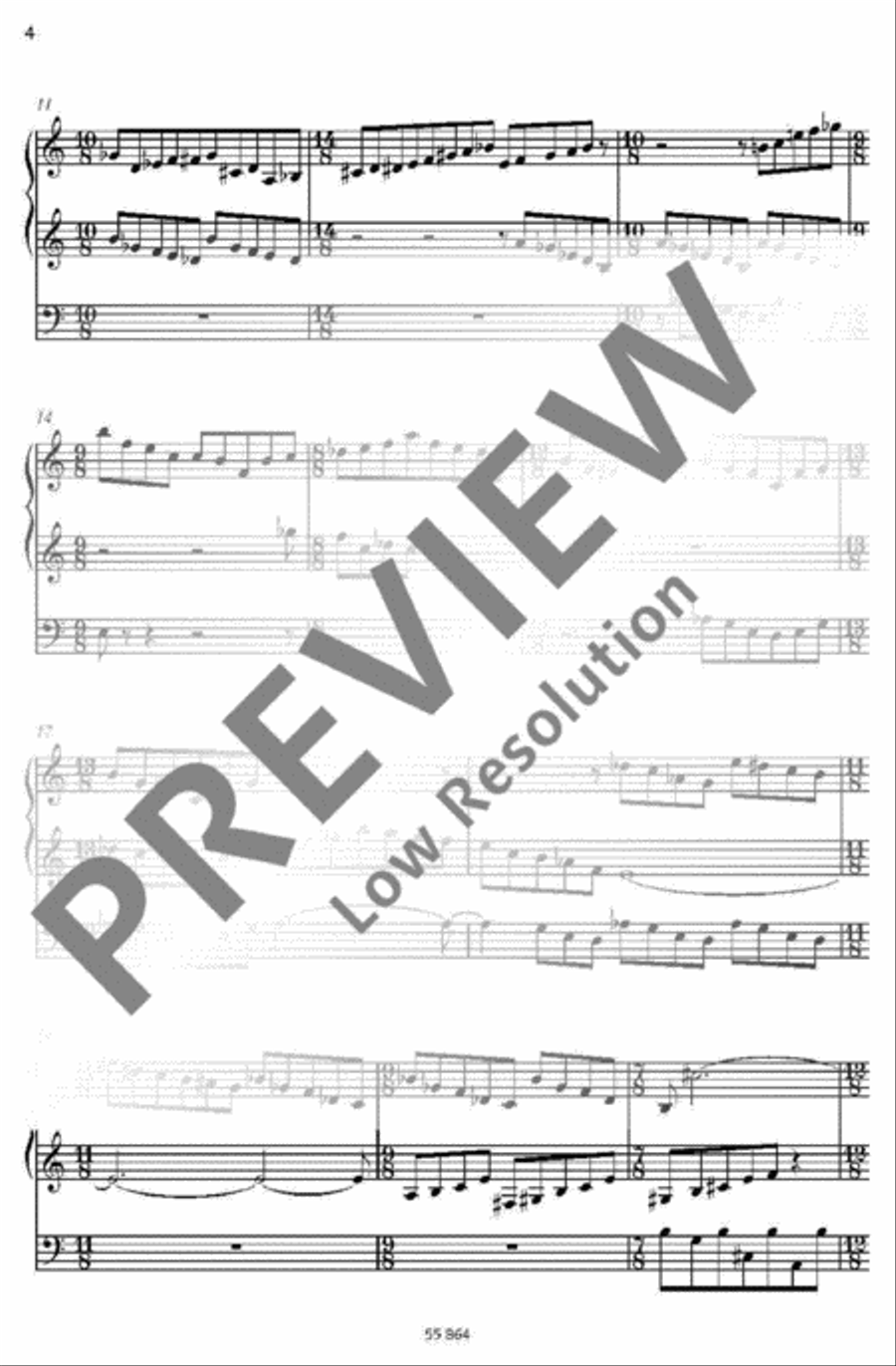 Sonate en trio No. 3 Sonate en trio No. 3 Organ scores gallery preview page 3
