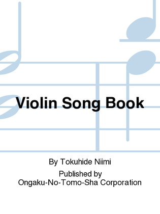 Violin Song Book