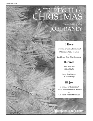 Book cover for A Triptych for Christmas