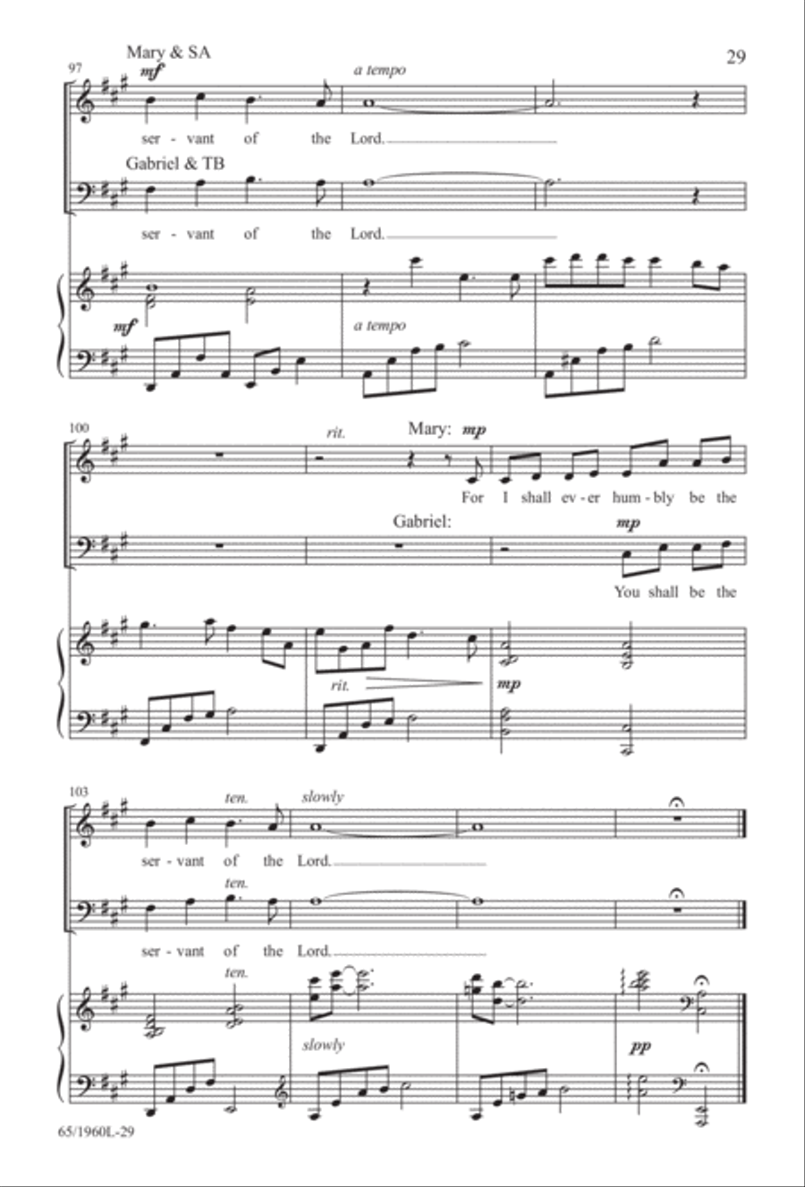 A New Birth...A New Beginning 4-Part scores gallery preview page 30