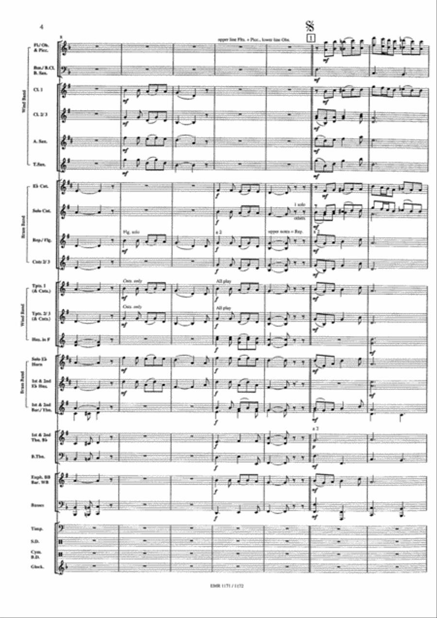 Mi-Ete et Polka Brass Band scores gallery preview page 4
