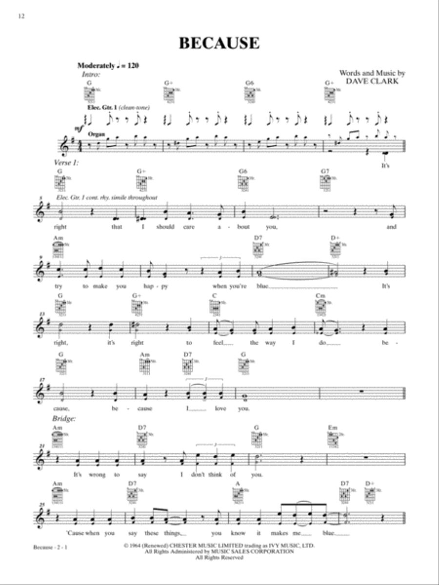 The New Guitar Big Book of Hits -- British Rock Guitar Tablature scores gallery preview page 5