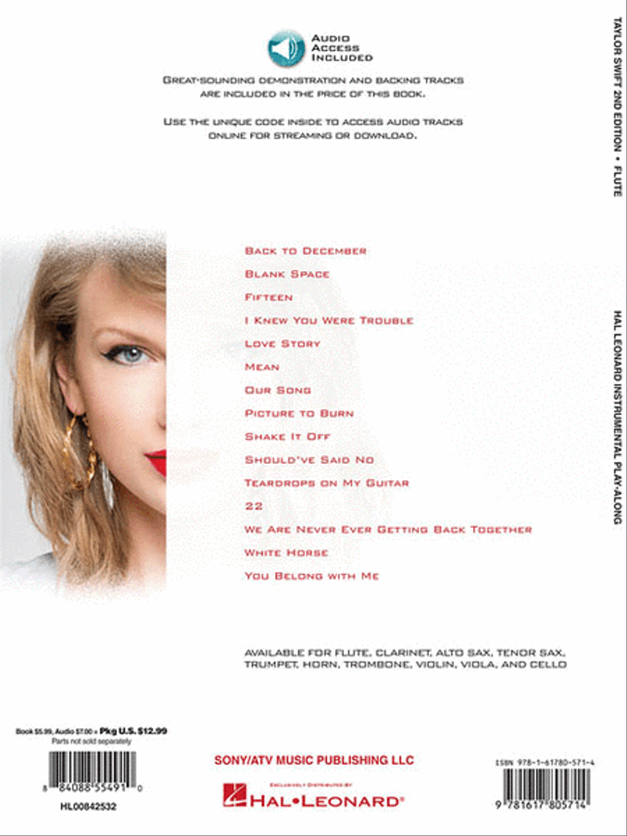 Taylor Swift – 2nd Edition Flute Solo scores gallery preview page 2