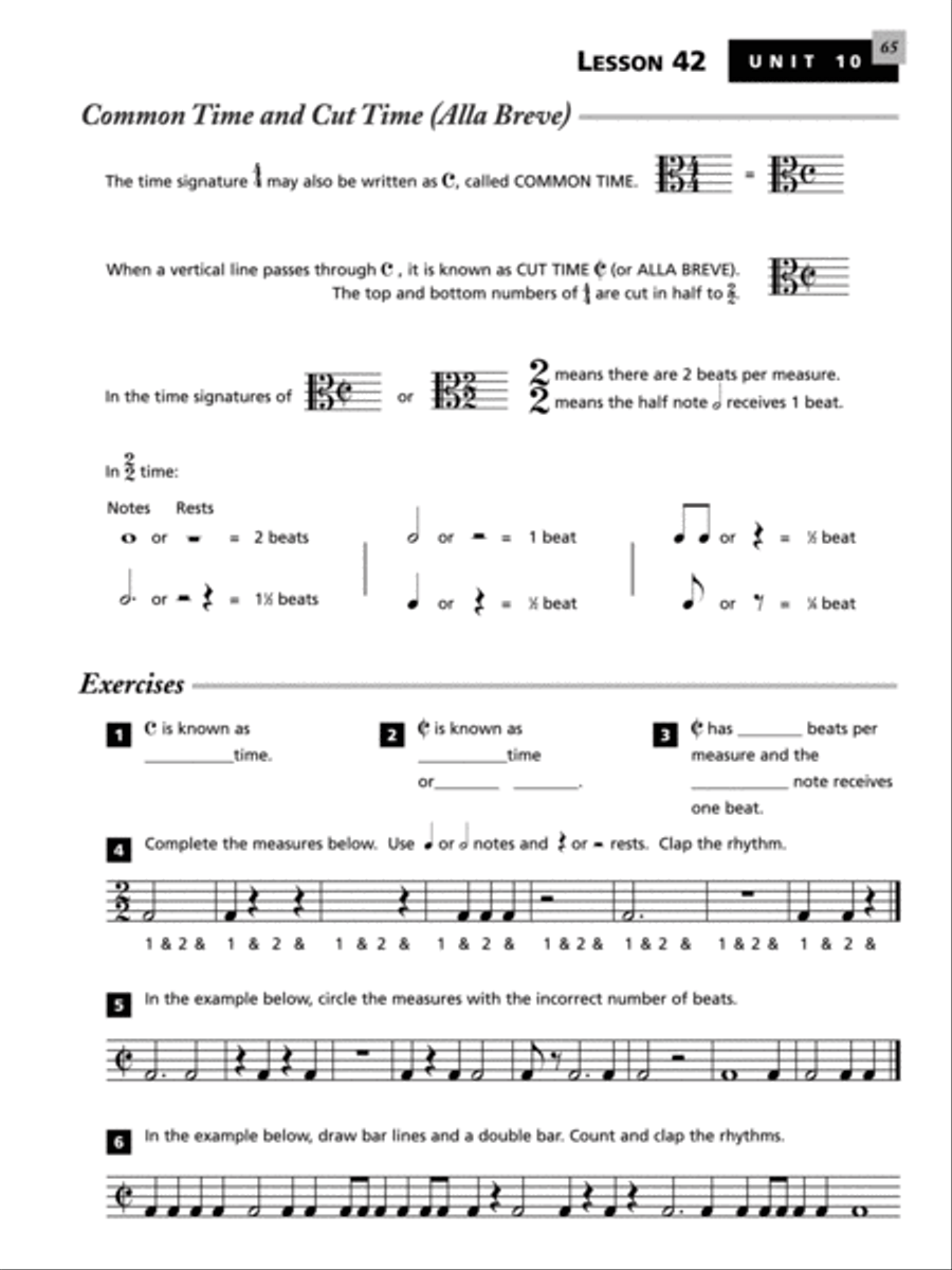Alfred's Essentials of Music Theory Viola scores gallery preview page 12