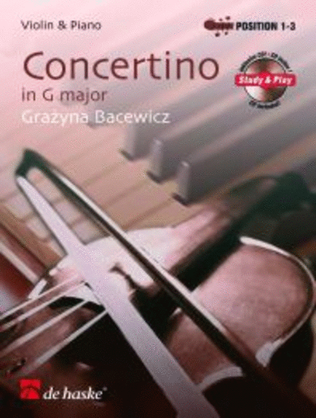 Book cover for Concertino in G major