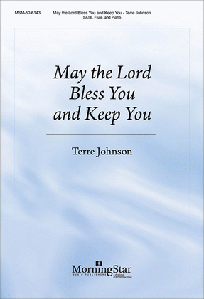 Book cover for May the Lord Bless You and Keep You (Choral Score)