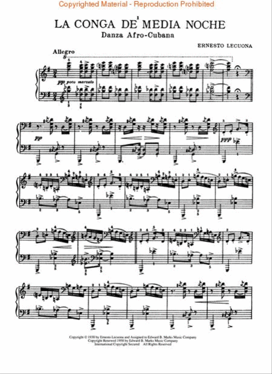 Danzas Afro-Cubanas Danzas Afro-Cubanas Piano Solo scores gallery preview page 2