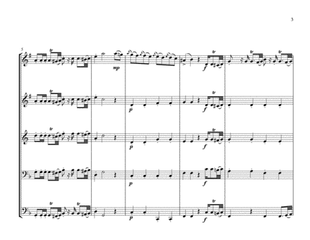 Brazillian National Anthem for Brass Quintet (MFAO World National Anthem Series) image number null