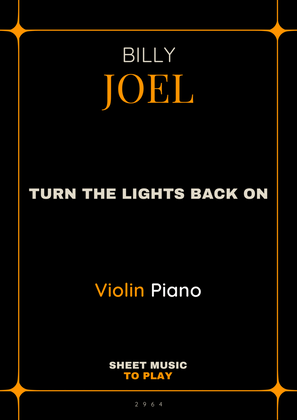 Book cover for Turn The Lights Back On