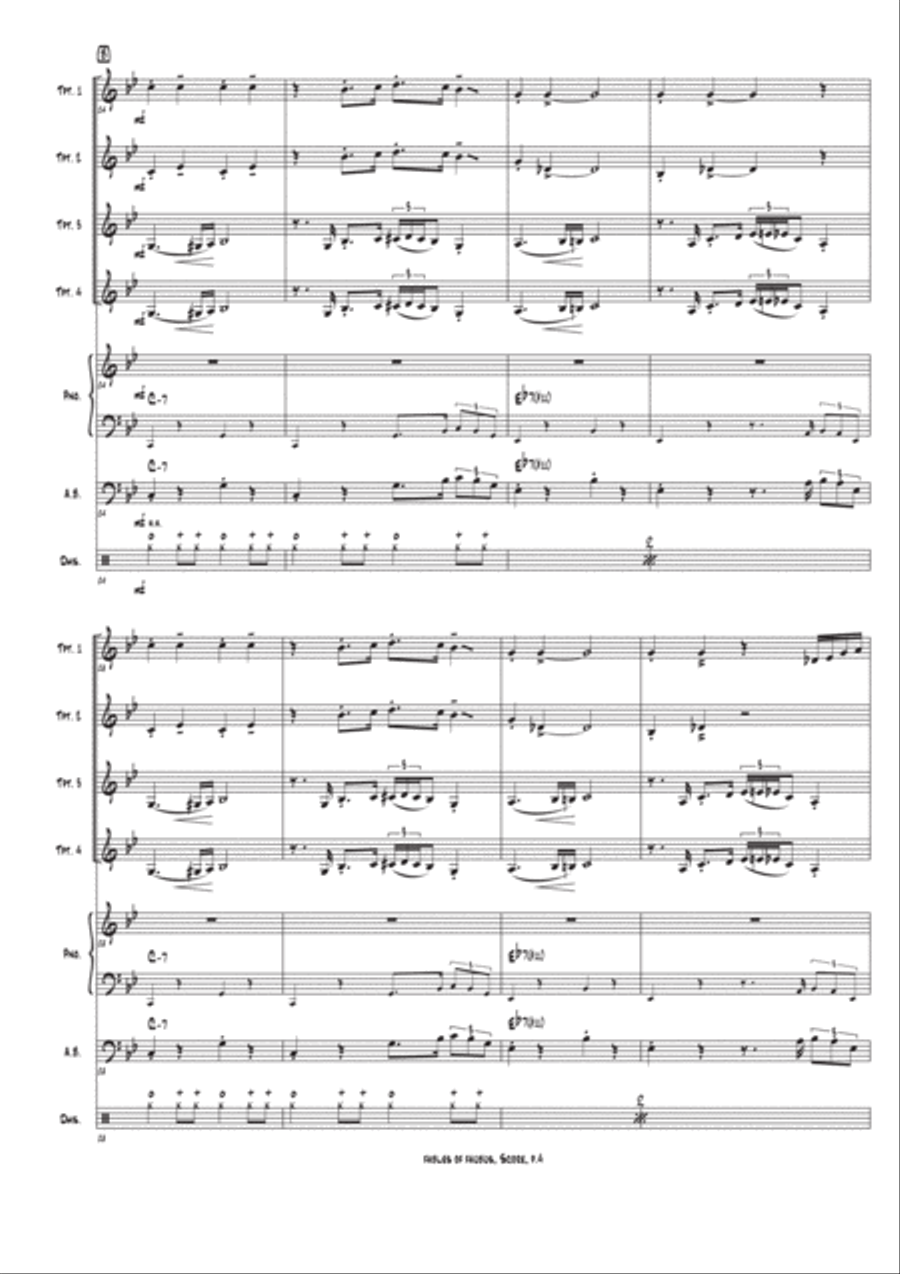 Fables Of Faubus Fables Of Faubus Small Ensemble scores gallery preview page 6