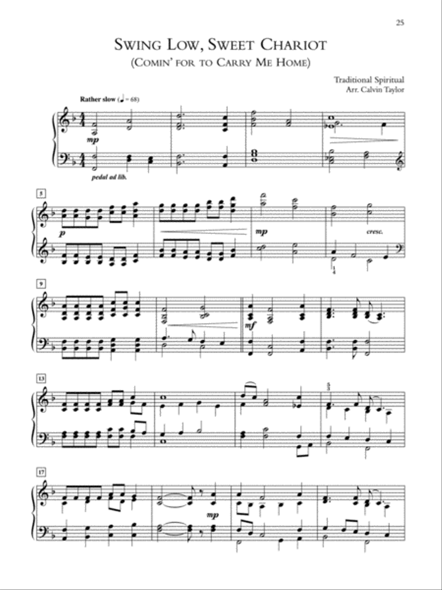 Spirituals for Worship Spirituals for Worship Piano Solo scores gallery preview page 3