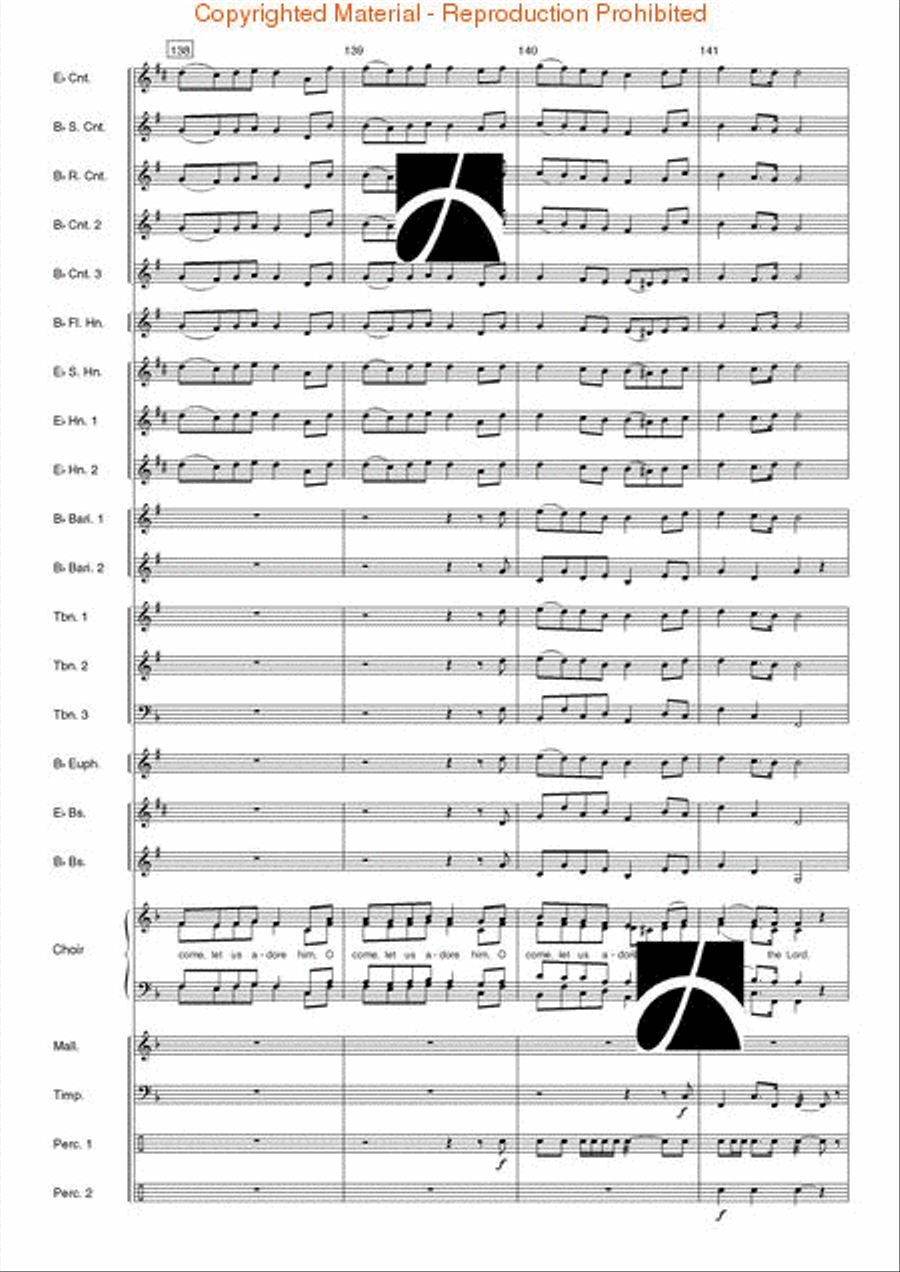 The Spirit of Christmas The Spirit of Christmas Concert Band scores gallery preview page 26
