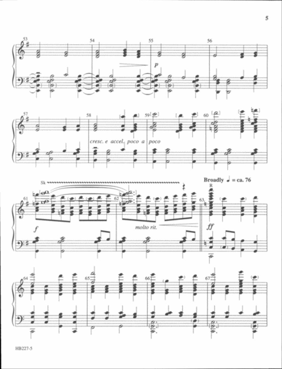 When I Survey the Wondrous Cross - Larson 5-Octaves scores gallery preview page 5