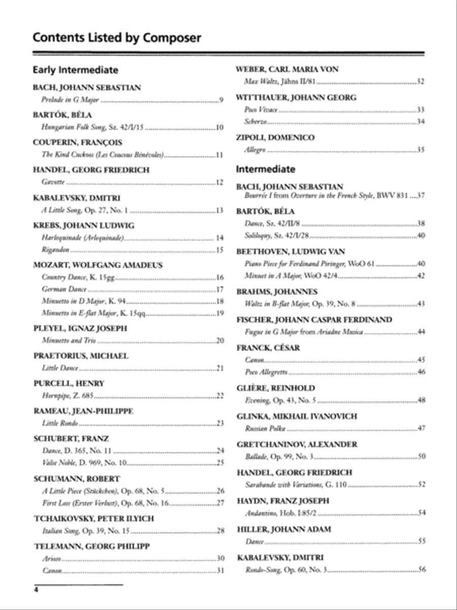 Essential Keyboard Repertoire, Volume 4 Piano Solo scores gallery preview page 2