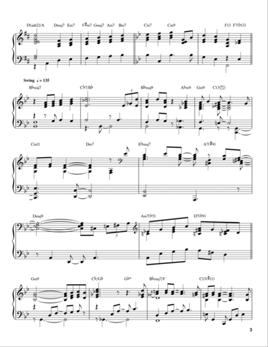 A Time For Love A Time For Love Piano scores gallery preview page 3