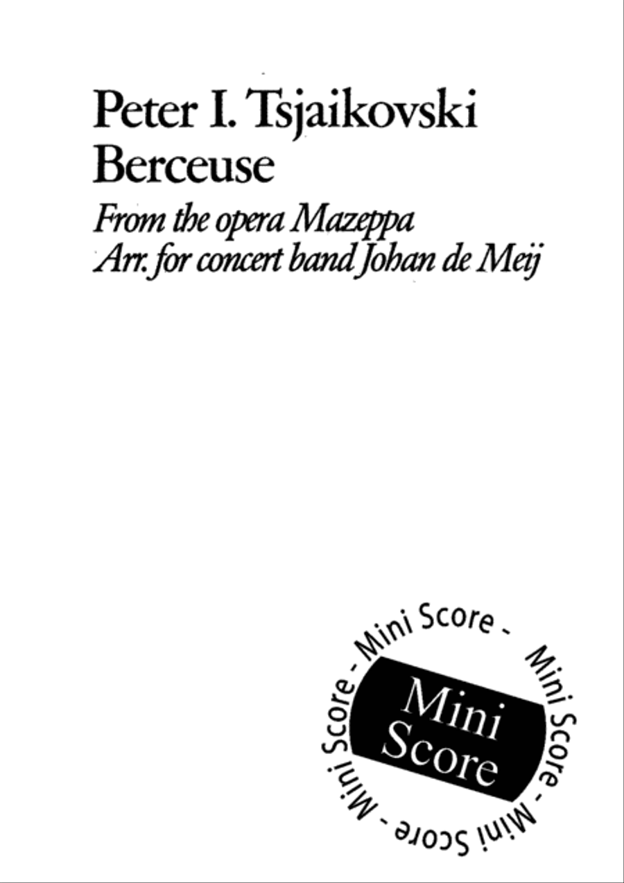 Berceuse (Mazeppa) Fanfare Band scores gallery preview page 3