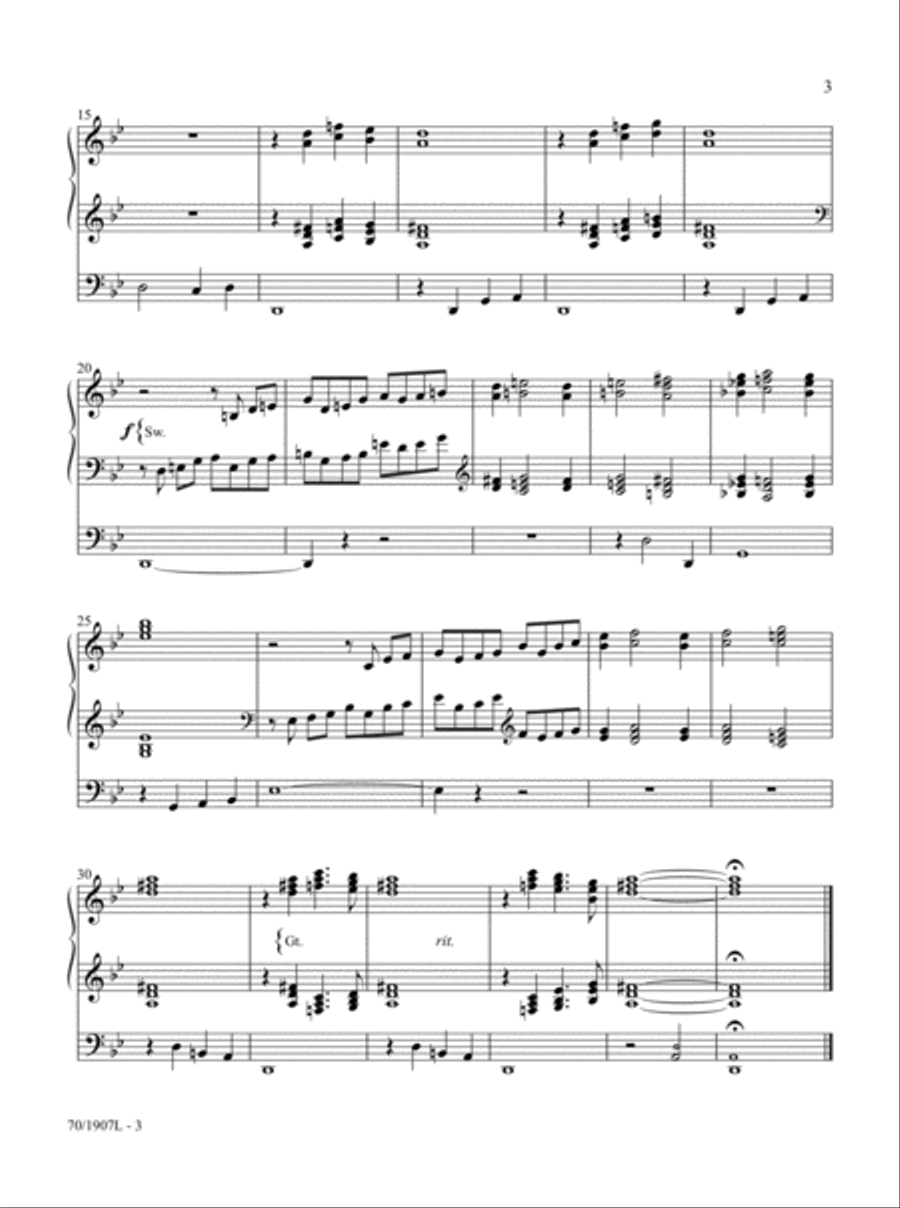 The Organist's Library, Vol. 57 Organ scores gallery preview page 3