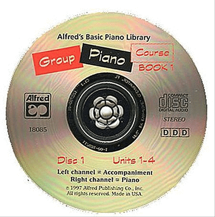 Alfred's Basic Group Piano Course Piano Method scores gallery preview page 1