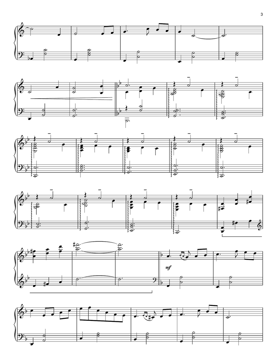 How Does A Moment Last Forever (from Beauty and The Beast) Piano Solo scores gallery preview page 3