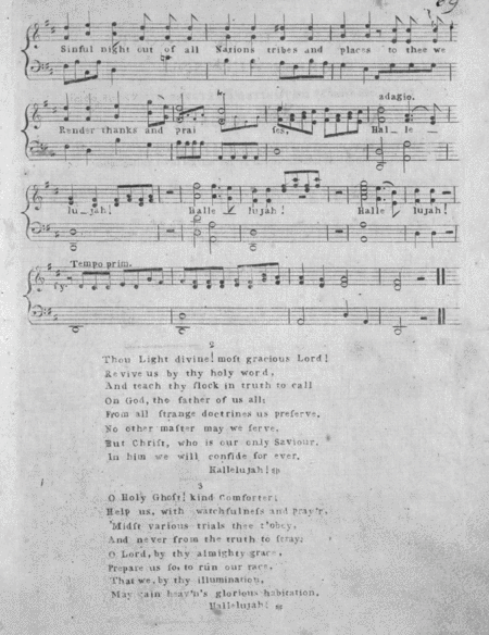 Come Holy Ghost. A Hymn for Whit Sunday