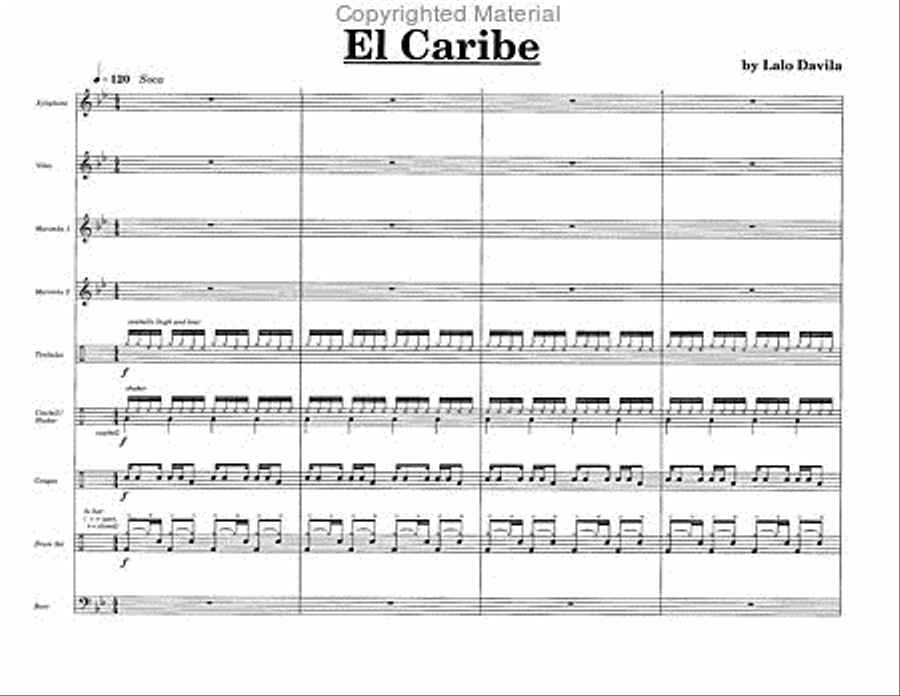 El Caribe El Caribe Steel Drum Band scores gallery preview page 2