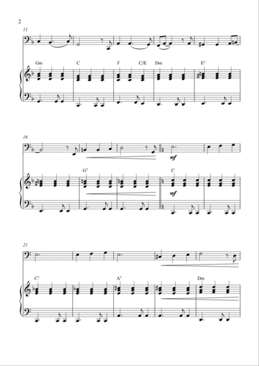 You Light Up My Life Bassoon scores gallery preview page 2