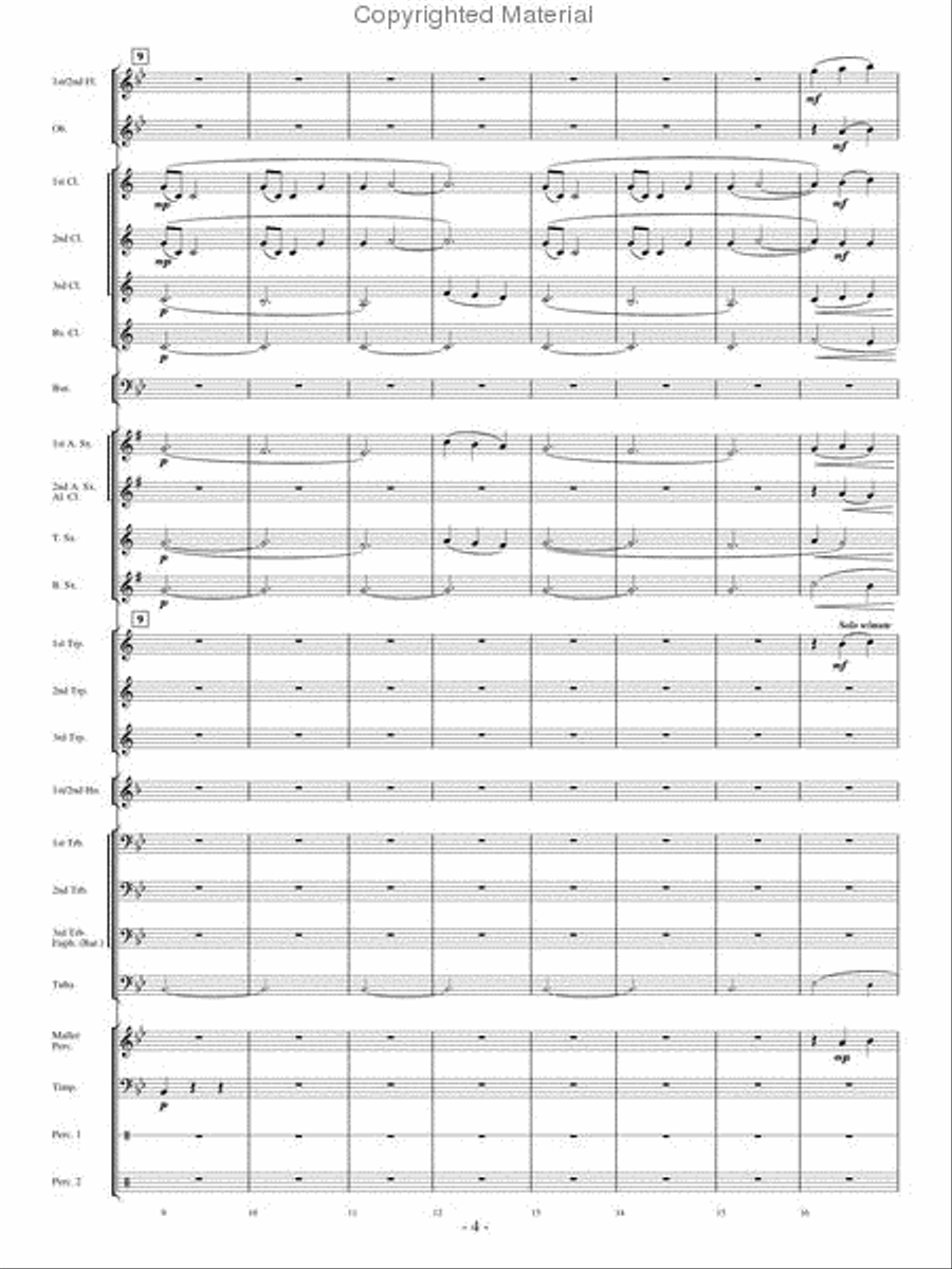 From Heartland to Heaven From Heartland to Heaven Concert Band scores gallery preview page 3