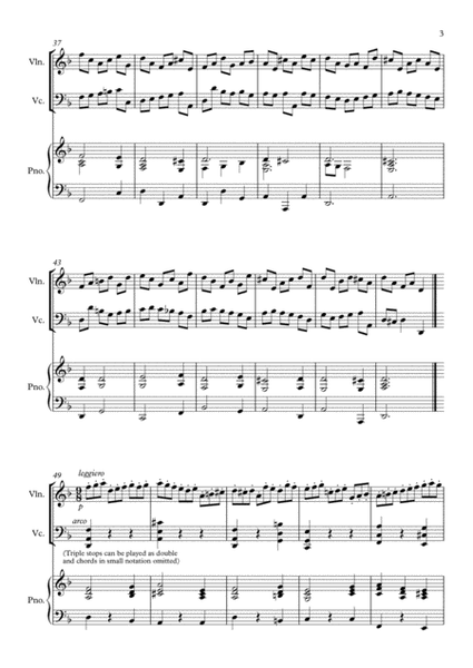 Pasquini - Grand Partita for violin, cello and piano image number null