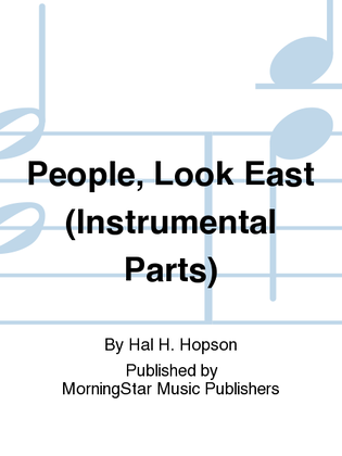 Book cover for People, Look East (Instrumental Parts)