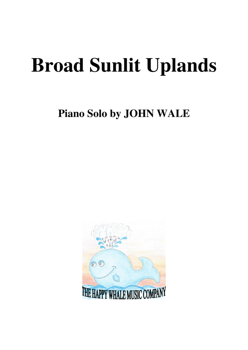 BROAD SUNLIT UPLANDS (Easy piano solo) image number null