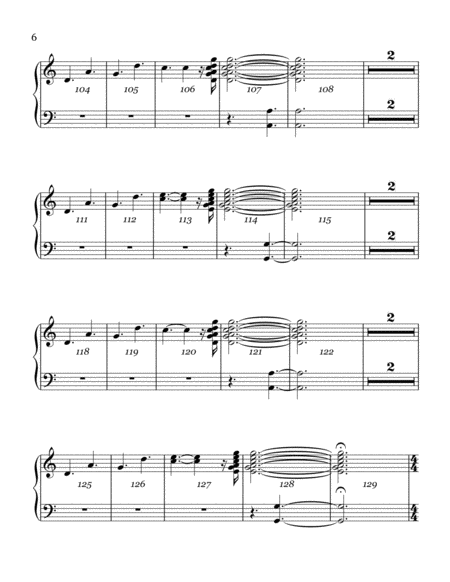 The Bright Pomp Ascended Jubilant (Handbell score) image number null